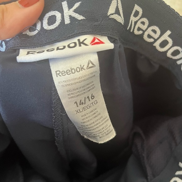 Reebok TEEN boys joggers XL 14/16 blue - Picture 5 of 5